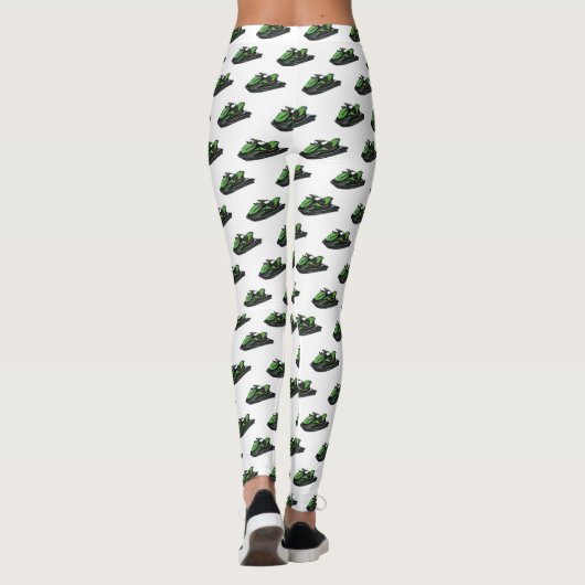 Leggings Illustration Jet ski (Dos)