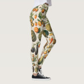 Leggings Illustration scientifique végétale des fruits (Droite)