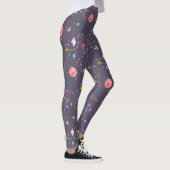 Leggings Illustration Supergirl volant vers le haut (Droite)