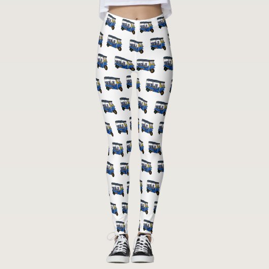 Leggings Illustration Tuk tuk (Devant)