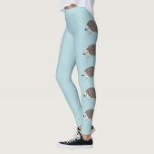 Leggings Illustrations de dessin animé de Hérisson de Pygmé (Gauche)