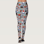 Leggings Illustrations de flocon de neige Gnome Motif de No (Dos)