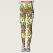 Leggings Illustrations florales (Devant)