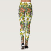 Leggings Illustrations florales (Dos)