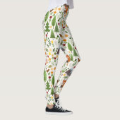 Leggings Illustrations scandinaves de style sur le motif (Droite)