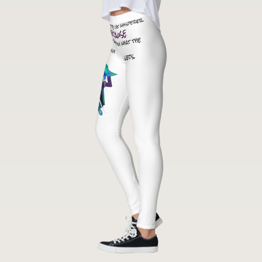 Leggings Ils m'appellent le murmure de chat. (Gauche)