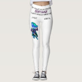 Leggings Ils m'appellent le murmure de chat. (Devant)