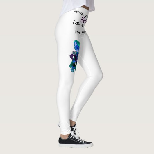 Leggings Ils m'appellent le murmure de chat. (Droite)