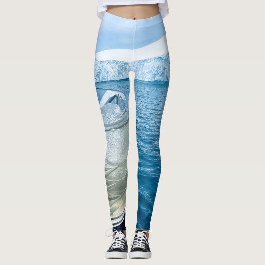 Leggings Ilulissat Greenland Iceberg Cocktails Arctic Fun (Devant)
