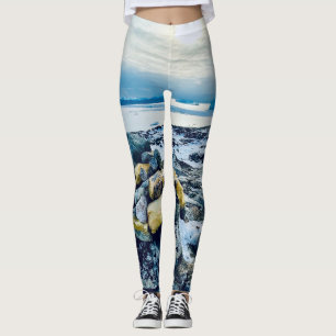 Leggings Ilulissat Groenland Yellow Randonnée Trail Iceberg