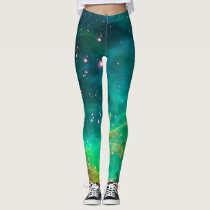 Leggings Image de galaxie de groupe d'étoile de nébuleuse