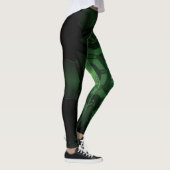 Leggings image d'éclairage en spirale Abstraite (Droite)