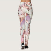 Leggings Image microscopique de glace (Dos)