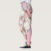 Leggings Image microscopique de glace (Gauche)