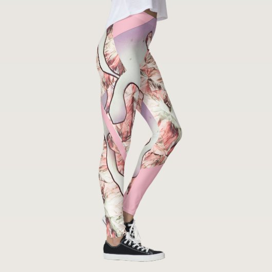 Leggings Image microscopique de glace (Droite)