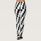 Leggings image optique art géométrique (Dos)