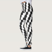 Leggings image optique art géométrique (Gauche)