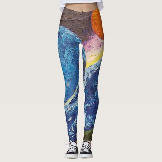Leggings Imagen de mi obra Horizonte (Devant)