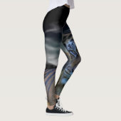Leggings Imaginaire d'aquarelle de poster de animal de (Droite)