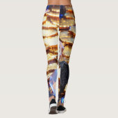 Leggings Imaginaire de luxe Gemstone Abstrait (Dos)