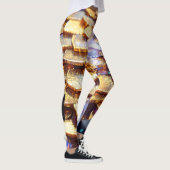 Leggings Imaginaire de luxe Gemstone Abstrait (Droite)
