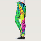Leggings Imaginaire de Neon Rainforest (Gauche)