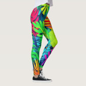 Leggings Imaginaire de Neon Rainforest (Droite)