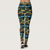 Leggings Imaginaire de vol de l'aile Dragon Blue (Dos)