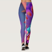 Leggings Imaginaire Dessin de fille (Dos)