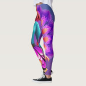 Leggings Imaginaire Dessin de fille (Gauche)