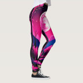Leggings Imaginaire rose lune (Droite)