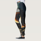 Leggings "Impression 3D" (Gauche)