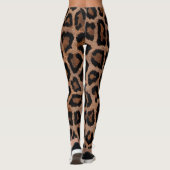 Leggings Impression animale léopard tacheté (Dos)