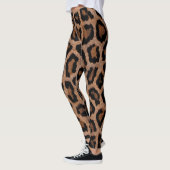 Leggings Impression animale léopard tacheté (Gauche)