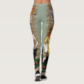 Leggings Impression artistique Vintage (Dos)
