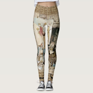 Leggings Impression artistique Vintage