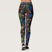 Leggings Impression Bloom en pleine nuit (Dos)