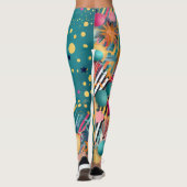 Leggings Impression cirque (Dos)