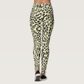 Leggings Impression Cream Leopard Safari (Dos)