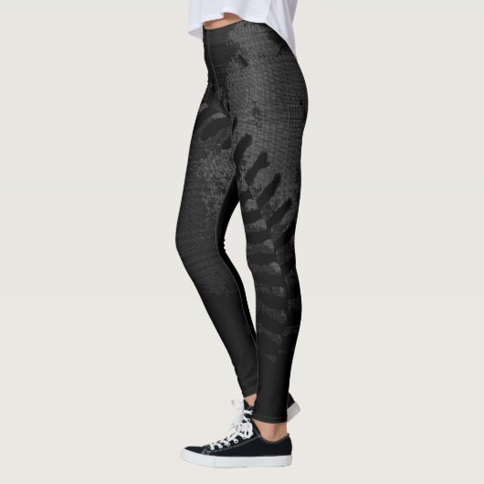 Leggings Impression de base-ball (Gauche)