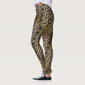 Leggings Impression de Cheetah naturel (Gauche)