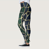 Leggings Impression de coquille de tortue (Gauche)