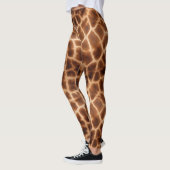 Leggings Impression de girafe Brown (Gauche)