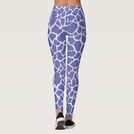 Leggings Impression de girafe périphérique (Dos)