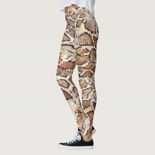 Leggings Impression de la peau de serpent (Gauche)