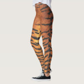 Leggings Impression de la peau de tigre (Gauche)