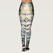 Leggings Impression de la peau du tigre électrique (Dos)
