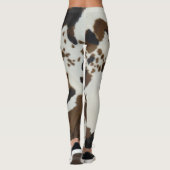 Leggings Impression de la vache (Dos)
