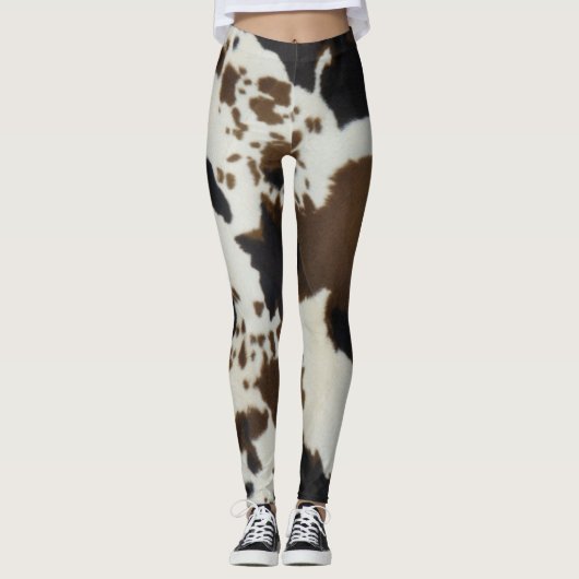 Leggings Impression de la vache (Devant)