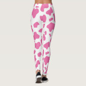 Leggings Impression de l'animal de compagnie Cube Strawberr (Dos)